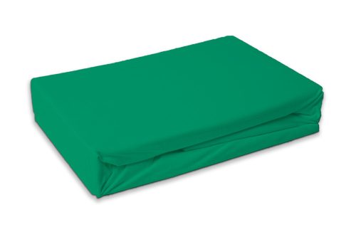 Zöld Menthol Mint frottír gumis lepedő 180x200 cm