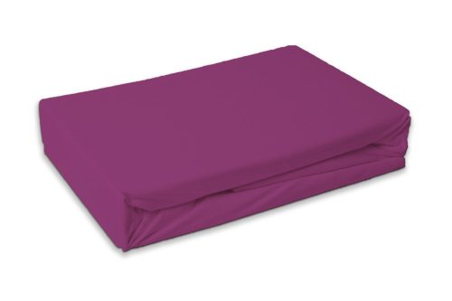 Lila Orchid frottír gumis lepedő 180x200 cm