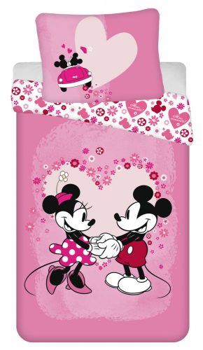 Disney Minnie Love ágyneműhuzat 140×200cm, 70×90 cm microfibre