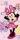 Disney Minnie Pink Bow fürdőlepedő, strand törölköző 70x140cm