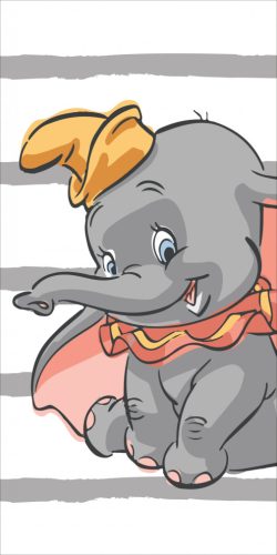 Disney Dumbo fürdőlepedő, strand törölköző Stripe 70*140cm