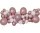 Színes Rose Gold léggömb, lufi girland szett 65 db-os
