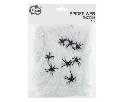 Pókháló White Web pókokkal