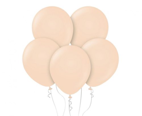 Bézs Pastel Nude léggömb, lufi 10 db-os 12 inch (30 cm)