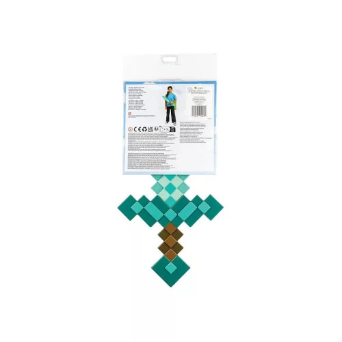 Minecraft Arm kard és köpeny szett