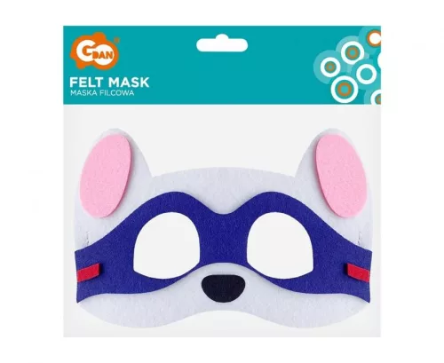 Kutyás Dog Brigade Superhero filc maszk 18 cm