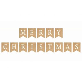 Merry Christmas Brown felirat 250 cm