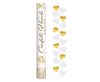 Szív Gold White Hearts konfetti kilövő 40 cm