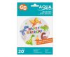 Dinoszaurusz Aqua Happy Birthday gömb fólia lufi 46 cm