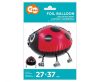 Katicabogár Red sétáló fólia lufi 37 cm