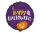 Happy Halloween Purple fólia lufi 48 cm (WP)