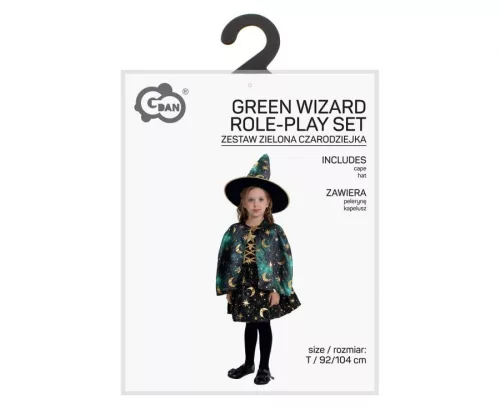 Varázsló Moon&Stars jelmez 92/104 cm