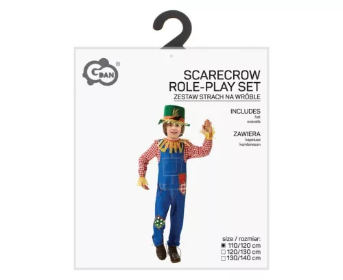 Madárijesztő Harvest jelmez 110/120 cm