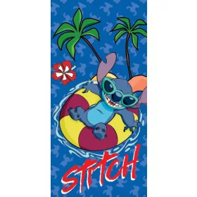   Disney Lilo és Stitch, A csillagkutya Summer Splash fürdőlepedő, strand törölköző 70x140 cm (Fast Dry)