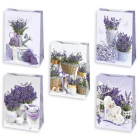  Levendula Purple papír ajándéktasak, ajándékzacskó 29x40x12 cm