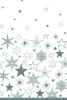 Karácsonyi Silver Stars papír asztalterítő 120x180 cm