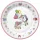 Unikornis Colourful papírtányér 8 db-os 18 cm