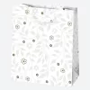 Mintás White papír ajándéktasak, ajándékzacskó 19x23x10,5 cm