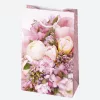 Virág Bouquets papír ajándéktasak, ajándékzacskó 16x24x7 cm