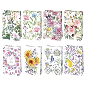   Virág Mirth papír ajándéktasak, ajándékzacskó 16x24x7 cm