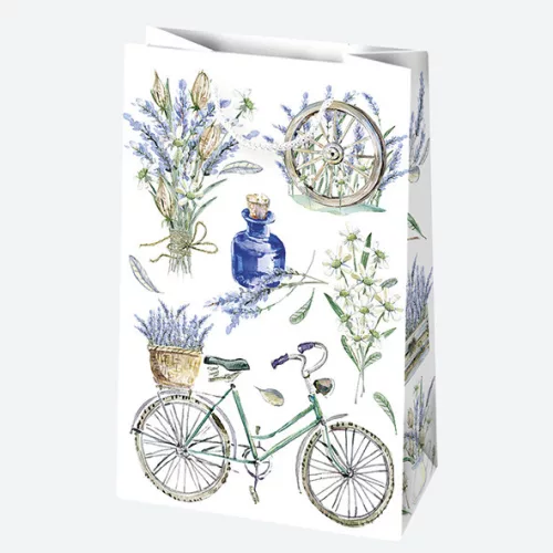 Virág Mirth papír ajándéktasak, ajándékzacskó 16x24x7 cm