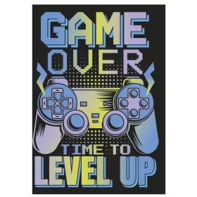 Gamer Level Up A/4 gumis mappa