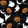 Halloween Scary Black szalvéta 20 db-os 33x33 cm