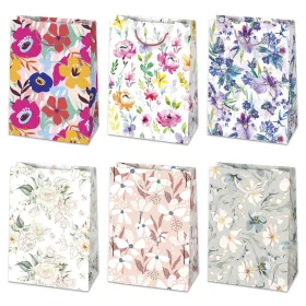   Virág Blossom papír ajándéktasak, ajándékzacskó 23x32x11 cm