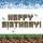 Happy Birthday Pixel Block szalvéta 20 db-os 33x33 cm