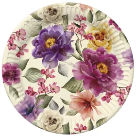Virág Blossom papírtányér 8 db-os 18 cm
