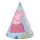 Peppa malac Messy Play parti kalap, csákó 6 db-os