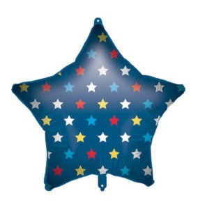 Blue Star fólia lufi 46 cm