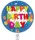 Happy Birthday Kokliko papírtányér 8 db-os 23 cm FSC
