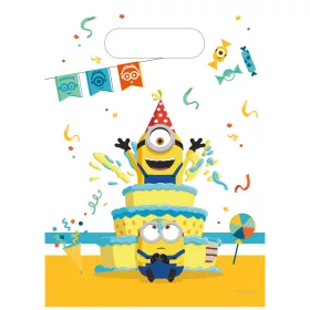   Minyonok The Rise of Gru ajándéktasak, ajándékzacskó 6 db-os