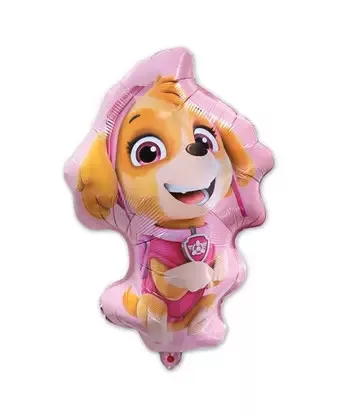 Mancs Őrjárat Skye and Everest Pink fólia lufi 46 cm