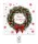 Karácsonyi Merry Xmas Wreath szalvéta 20 db-os 33x33 cm FSC