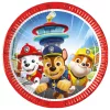 Mancs Őrjárat Rescue Heroes papírtányér 8 db-os 20 cm FSC