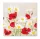 Virág Daisies Poppies szalvéta 20 db-os, 33x33 cm FSC