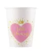 Hercegnők Little Princess papír pohár 8 db-os 200 ml FSC
