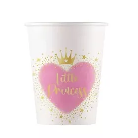 Hercegnők Little Princess papír pohár 8 db-os 200 ml FSC