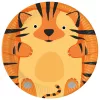 Állatos Zoo papírtányér 8 db-os 23 cm FSC