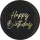 Happy Birthday Elegant papírtányér 8 db-os 23 cm FSC