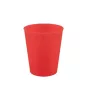 Piros Bright red micro prémium műanyag pohár 250 ml