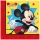 Disney Mickey Jump Into Fun szalvéta 20 db-os 33x33 cm FSC