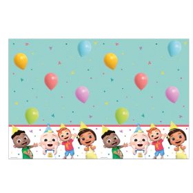 CoComelon Birthday műanyag asztalterítő 120x180 cm