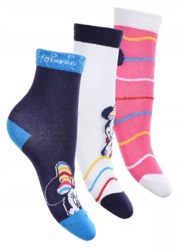 Disney Minnie Colorful Wave gyerek zokni 23-34