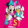 Disney Minnie Best Friends gyerek rövid póló, felső 3 - 8 év / 98 - 128 cm