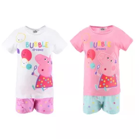   Peppa malac Bubble gyerek rövid pizsama 3 - 6 év / 98 - 116 cm