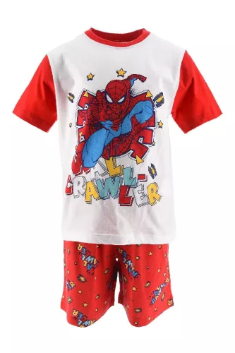 Pókember Wall Crawler gyerek rövid pizsama 3 - 8 év / 98 - 128 cm