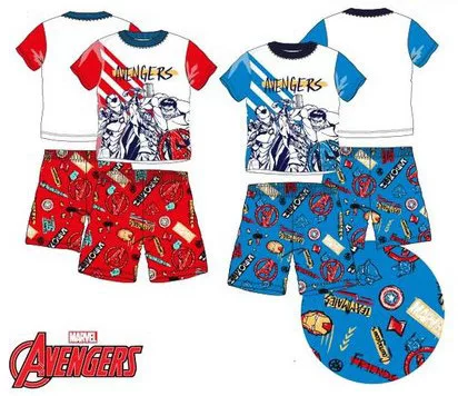 Bosszúállók Snooze Force gyerek rövid pizsama 4 - 10 év / 104 - 140 cm